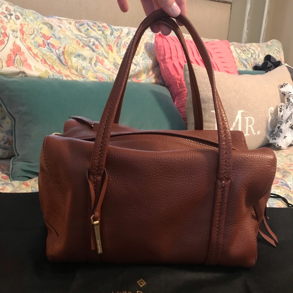Vera Bradley Genuine Leather Mallory satchel